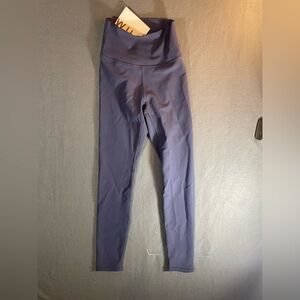 High-Waisted Purple Leggings